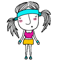Jumping Jack Sticker