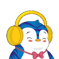 Volume Up Dancing Sticker by Pudgy Penguins