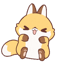 Nanawiko fox 狐狸 nanawiko 娜娜葳葳 Sticker