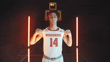College Basketball Gilmore GIF by Wisconsin Badgers