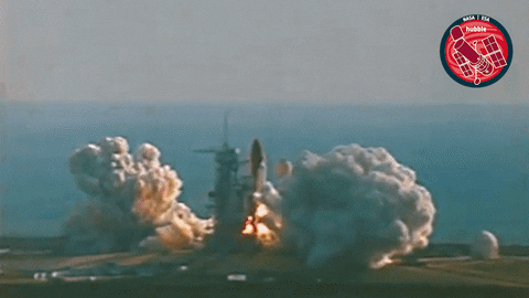 Launch Astronomy GIF by ESA/Hubble Space Telescope