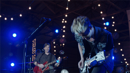 excited rock GIF by Nashville on CMT