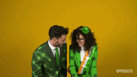 St Patricks Day Beer GIF by OppoSuits