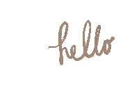 MotivesArtCo hello hi aesthetic pretty Sticker