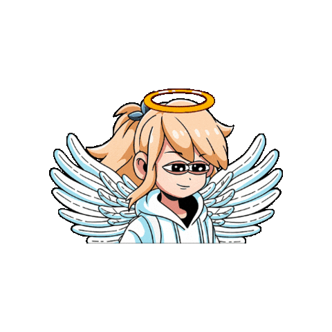 Angel Gamer Sticker by GAM3S.GG