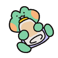 Baby Frog Sticker
