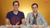 We're Just Eating American Food For The First Time
