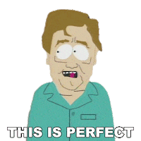 Perfection This Is Perfect Sticker by South Park