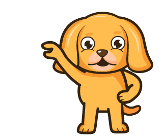 Dog Sticker by KingPuppy