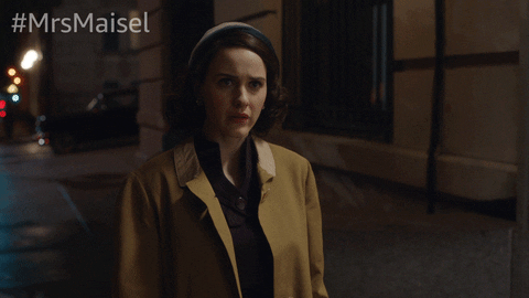 Season 1 Episode 3 GIF by The Marvelous Mrs. Maisel