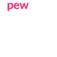 Pew Pew Sticker by Jessica Brees Photography