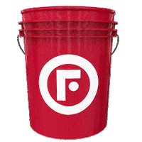 Wash Bucket Sticker by Fireball Coatings