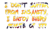 Wordart Statement Caption Phrase Text 3D Visuals Opticalartinc Contemporary Gif Art Sticker by OpticalArtInc.