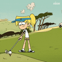 Golfing The Loud House GIF by Nickelodeon