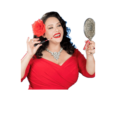 Red Rose Ana Sticker by CMSOps