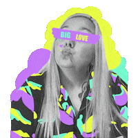 Big Love Reaction Sticker by Elektra