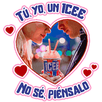 ICEEmx love heart ice corazon Sticker
