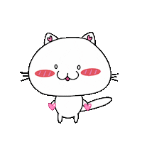 Nabistudio cat i love you cute cat nabi Sticker