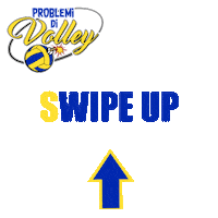Volleyball Swipe Up Sticker by Problemi di Volley