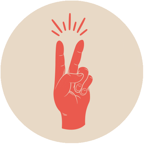 Evp Sticker by Extra Virgin Pizza