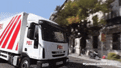 Palibex transporte pale logistica camión GIF