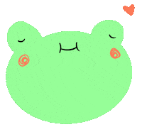 Frog Eating Sticker