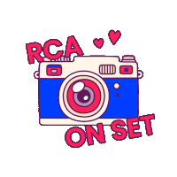 On Set Rca Sticker by RCAgency