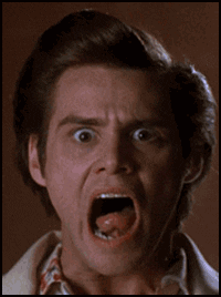 Scared Ace Ventura GIF
