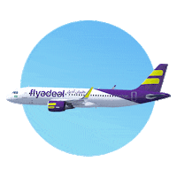 flyadeal travel fly welcome plane Sticker