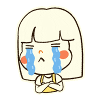 Cry No Sticker