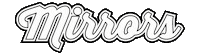 Mirrors Sticker by Elizabeth Sutton Collection