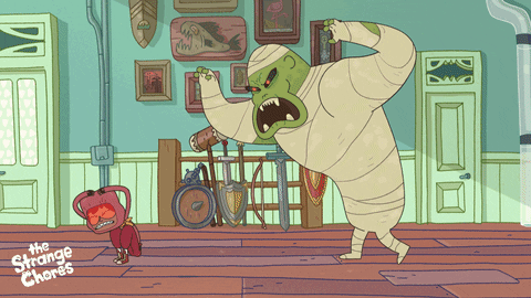 Fall Monster GIF by Ludo Studio