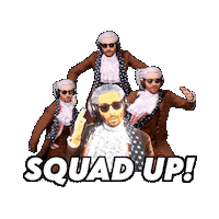 Party Up Team Sticker
