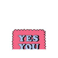Message Yes Sticker by SHINSEGAE