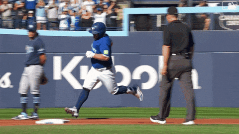 Celebrate Home Run GIF by Toronto Blue Jays