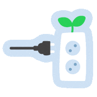 Sticker Power Sticker by formform