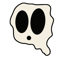 Halloween Ghost Sticker
