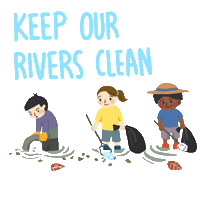 Clean Up Sticker by Anak Rimba Books
