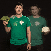 Threadless funny horror ghost vegan GIF