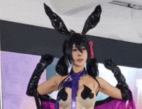 Model Cosplay GIF