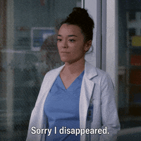 Apologize Greys Anatomy GIF by ABC Network