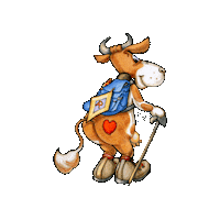 Summer Rucksack Sticker by Hotel Der Rindererhof