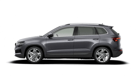 Karoq Graphite Grey GIF by Škoda Global