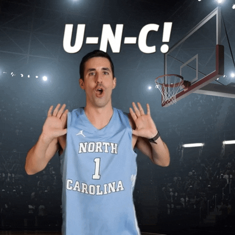 North Carolina Unc GIF by Basketball Madness