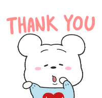 loitolowhate rainbow thanks bear thankyou Sticker