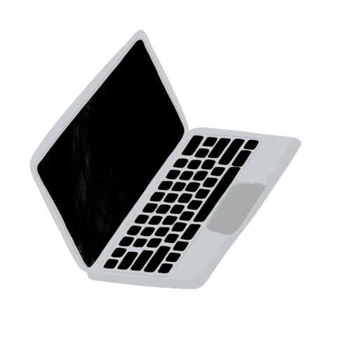 Computer Laptop Sticker by Planoly