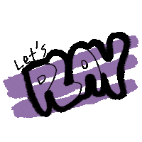 Lets Play Sticker
