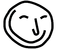 Happy Illustration Sticker