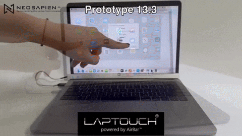 LAPTOUCH giphyupload airbar laptouch toadtech GIF