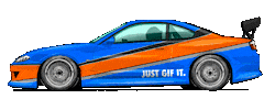 Car Drifting Sticker by kneapolitan